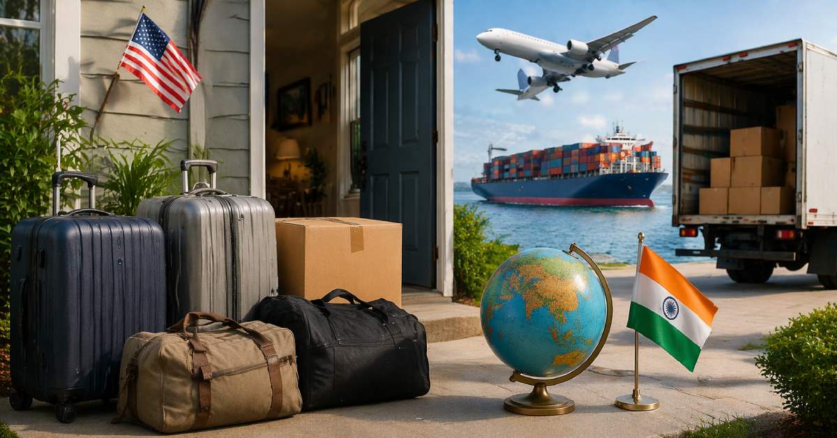 Baggage Shipping from USA to India: Cost, Delivery Time & Door-to-Door Process (2026 Guide)