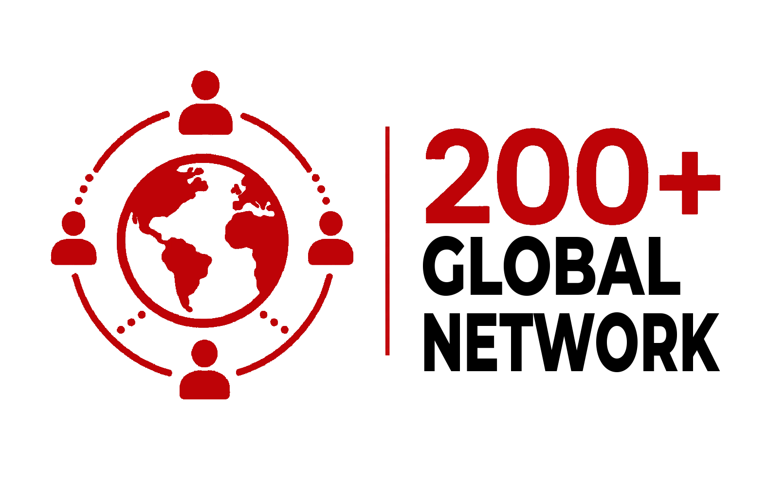 200+ Global Network